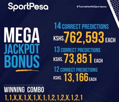 Sportpesa Mega Jackpot Result, Bonuses and Winners Last Weekend—.